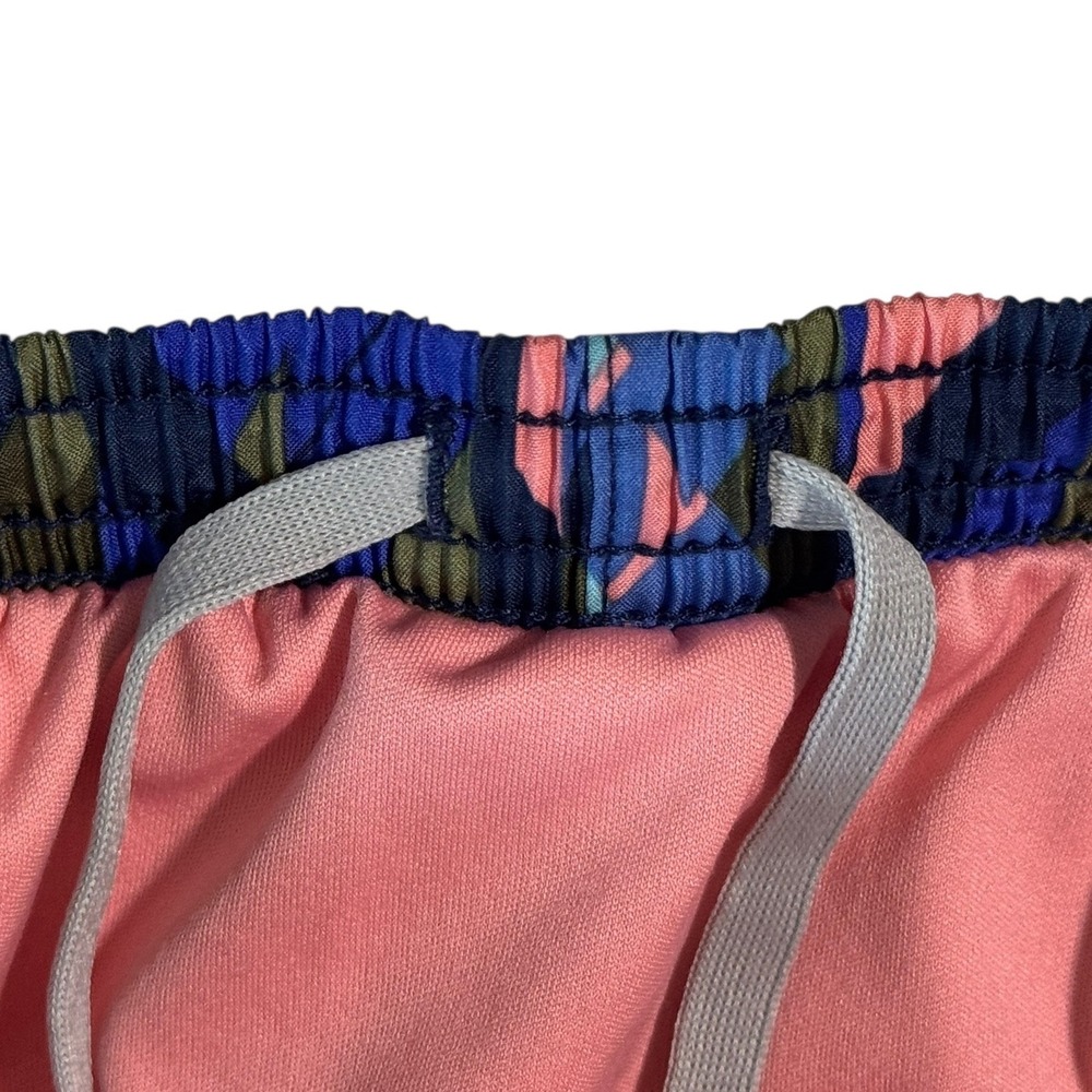 Nike‎ Dri-Fit Girls Size M Athletic Shorts Geometric Pink Green Blue Drawstring - Picture 5 of 10